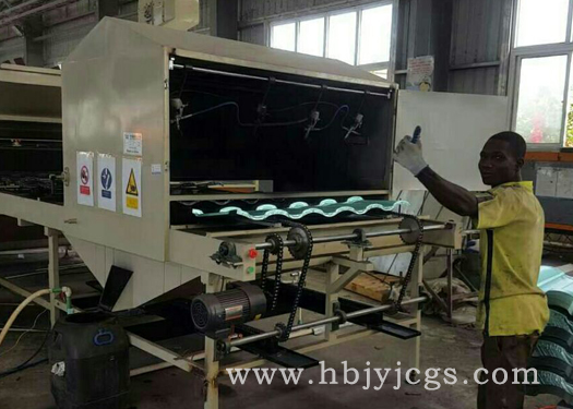 尼日利亚彩石金属瓦生产设备