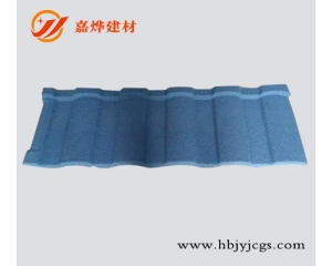 简述彩石金属瓦的着色工艺